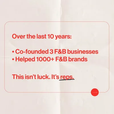 This is the core of my philosophy. After a decade and helping over a thousand brands, I know success isn't about a lucky break. It's about putting in the reps, day in and day out, to build skill and deliver results.