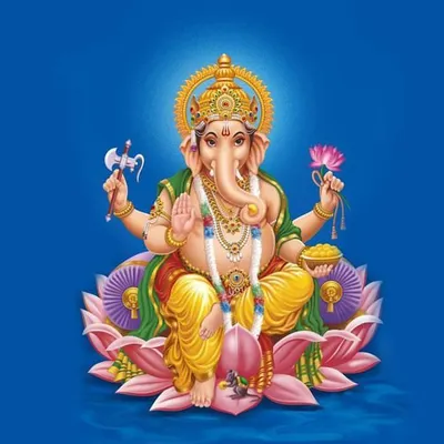 Lord Ganesha, the remover of obstacles, should be worshipped with a clean heart and pure devotion. Chanting his mantra, "Om Gan Ganapataye Namah," brings wisdom, success, and prosperity.