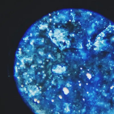 This isn't a distant galaxy, it's a ceramic glaze seen under a microscope. Every speck and crack is a tiny universe created inside the kiln. The more you zoom in, the more magical pottery becomes.