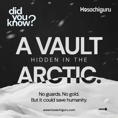 A "Did you know?" post about the Svalbard Global Seed Vault, connecting our work to a larger story of preservation.