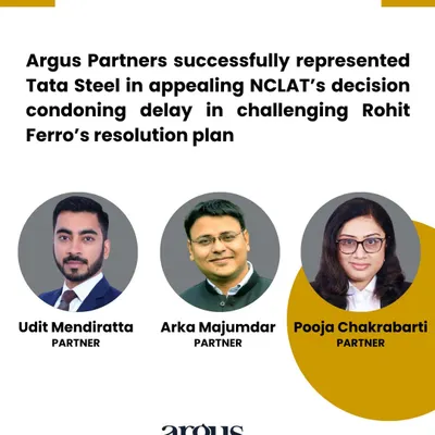 We successfully represented Tata Steel before the Supreme Court in a critical appeal concerning the Insolvency and Bankruptcy Code (IBC). Our team secured a landmark judgment that reaffirmed the strict statutory timelines for filing appeals, setting an important precedent for all future IBC-related litigation.
