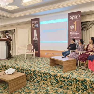 It was a pleasure to speak in Trivandrum on the role of peptides in trichology. My focus was on cutting through the marketing hype to present the real scientific evidence for what truly works for hair growth.