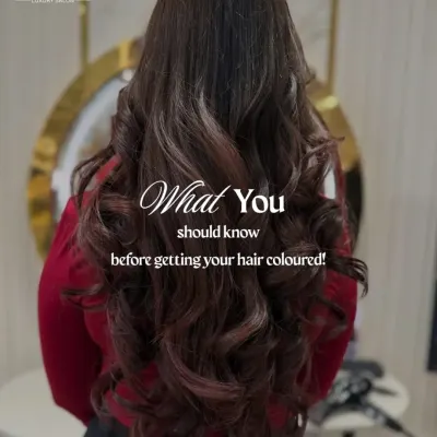 Thinking of coloring your hair? This image kicks off a few key things you should know before taking the plunge, ensuring you're prepared for the journey.