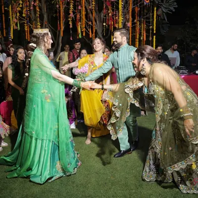 Capturing those spontaneous, happy moments on the dance floor. This is what it's all about, friends and family just enjoying the celebration together.