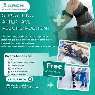 Struggling after ACL reconstruction? Our free AI knee assessment report can help. We test range of motion, balance, gait, and muscle strength to create a truly personalized and effective recovery plan.