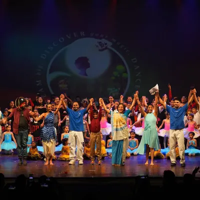 The grand finale of our annual recital. This moment, with every student and teacher on stage together, represents the unity and shared passion of our Stance Dance family.