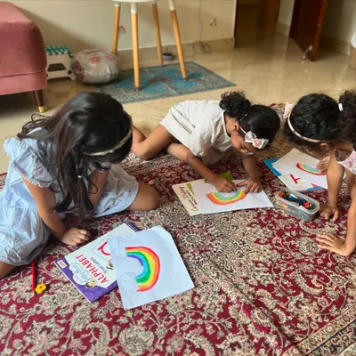 This is what it's all about: creativity, fun, and friendship. Our classes are a space where imaginations can soar.