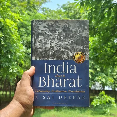 A reader's perspective on 'India that is Bharat'. The book is intended to provide a counter-narrative to the prevailing colonial worldview by distinguishing between the political act of colonialism and the enduring mental framework of coloniality.
