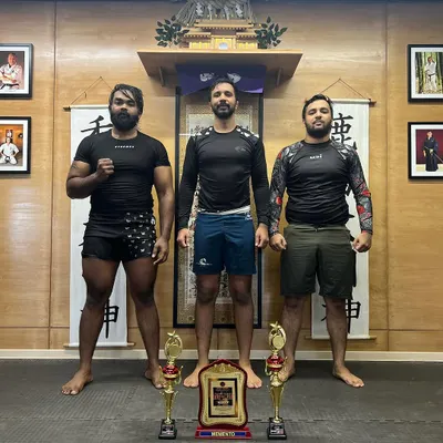 Congratulations to our athletes for their podium finishes at the recent tournament. We are proud to see our "white collar" students transforming into formidable competitors.