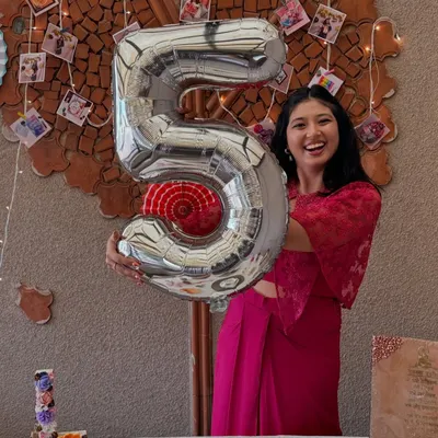 Celebrating 5 years of creating magic. This was a huge milestone for me, and I'm so grateful for the incredible support from my family, friends, and wonderful customers who have been part of this journey.