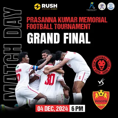 The announcement for the Grand Final. This was a historic moment for us, marking our first final in the club's 16-year history. The whole team was ready to give their all.