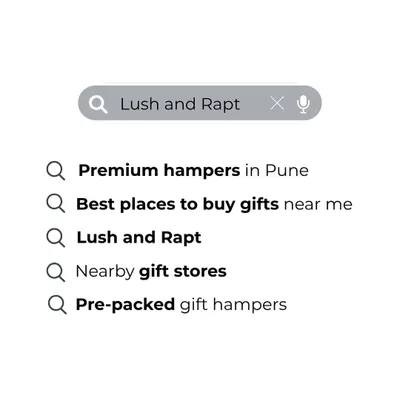 Searching for the perfect gift? Whether it's "premium hampers" or "best places to buy gifts near me," all searches lead to a thoughtful solution with us.