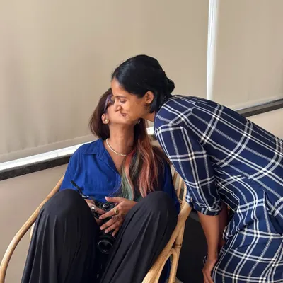A heartfelt moment with one of my students. Mentoring is a soul changing experience for me, built on trust, support, and a shared love for dance.