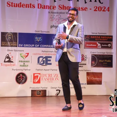 This is me, Alvin Bruno, on stage during our annual student showcase. I love hosting these events because they give every student a chance to shine and experience the thrill of a live performance, a core part of our teaching philosophy.