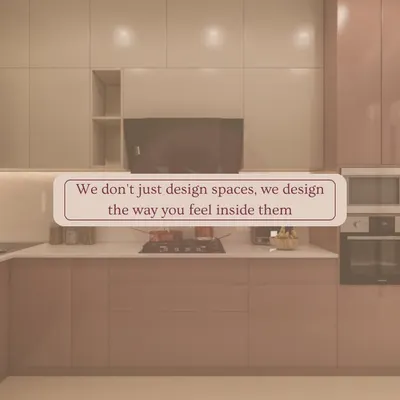 We design kitchens to be spaces you feel good in. This modern kitchen features a seamless design with handleless cabinets and a warm, neutral color palette, creating an atmosphere of calm efficiency.