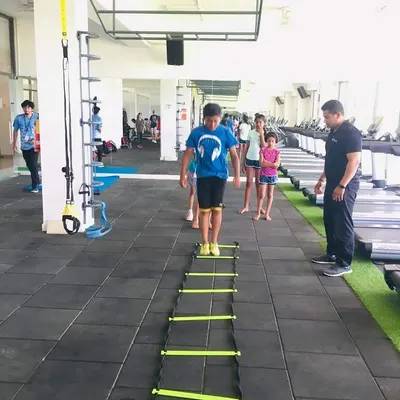 Agility ladder drills are a staple in my youth fitness sessions. They are fantastic for improving footwork, speed, and coordination while keeping the kids focused and challenged.