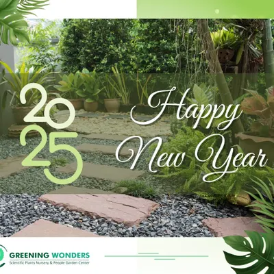 As we look forward to a new year, we wish our entire community a happy and prosperous 2025. May your year be filled with growth, joy, and plenty of greenery. From all of us at Greening Wonders.