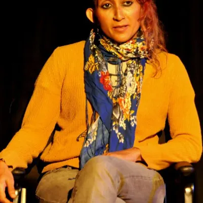 A simple, direct portrait taken to celebrate World Theatre Day. For me, being an artist is not just a profession, it is a way of life.