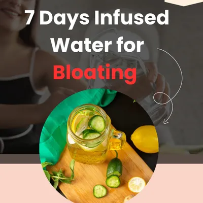 This 7-day infused water plan is designed to beat the bloat and improve digestion. Using simple ingredients from the Indian kitchen like fennel, cumin, mint, and ajwain, these drinks are a refreshing way to support your gut health.