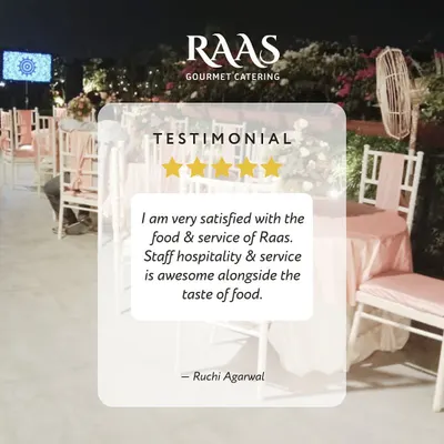 "Staff hospitality & service is awesome alongside the taste of food." It's wonderful to receive feedback like this from Ruchi Agarwal, highlighting both the quality of my food and my team's service.