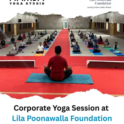 It was an honor to lead a corporate yoga session for the bright young scholars at the Lila Poonawalla Foundation. My aim was to provide them with practical tools for stress management and hormonal balance.