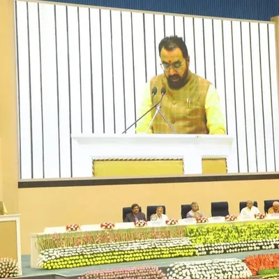Speaking at the Yoga Mahotsav 2025 event at Vigyan Bhawan in New Delhi. It is a privilege to share my thoughts on yoga at such a prestigious national forum.