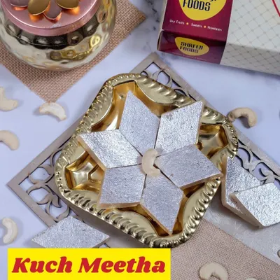Kuch meetha hojaye? My Kaju Katli is a classic favorite for a reason. Made with the best cashews, it has that perfect melt-in-your-mouth texture that everyone loves for celebrations or just a simple sweet craving.