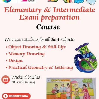This is the core of my structured program. This flyer gives you all the details about my Elementary and Intermediate Exam Preparation Course, covering the four essential subjects, the 10-month training schedule, and how to register for our weekend batches.