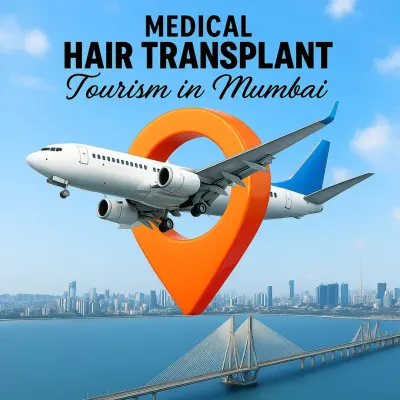 Fly to Mumbai for a world class hair transplant experience. We are a premier destination for medical tourism, offering packages that combine top tier medical care with the vibrant culture of the city.