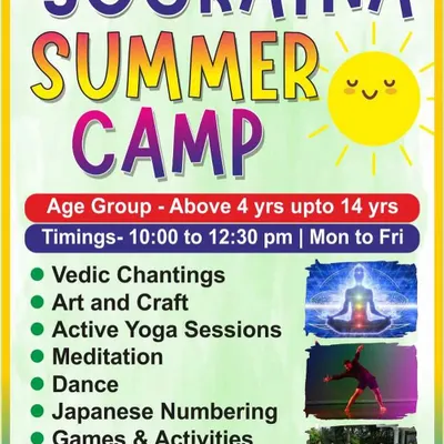 Here are all the details for the Yogratna Summer Camp. I've packed it with a variety of activities including Vedic Chanting for peace, Japanese Numbering for fun learning, and of course, active yoga sessions to keep the kids moving.
