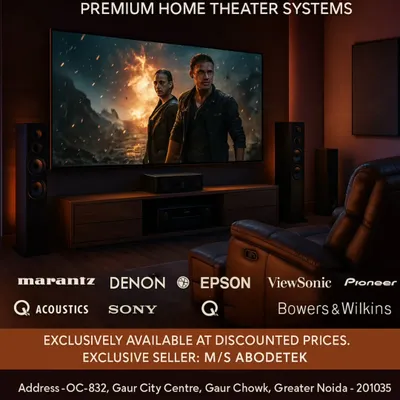 As exclusive sellers for many premium brands, we provide access to the best home theater equipment on the market. We work with you to select the right components from partners like Marantz, Denon, Epson, and Bowers & Wilkins to match your performance goals and budget.