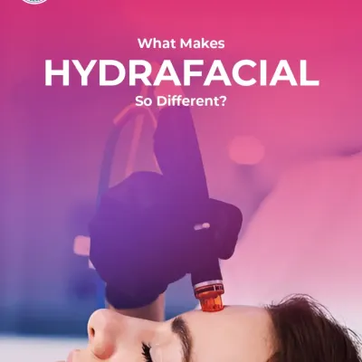 What makes the HydraFacial different from a standard facial? It's a medical-grade hydradermabrasion treatment that uses a unique device to cleanse, extract, and hydrate, delivering superior and more consistent results for skin health.