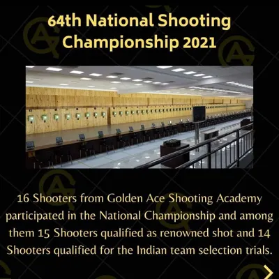 Our report card from the 64th National Shooting Championship. We're proud that 14 of our shooters qualified for the Indian team selection trials, a testament to our quality coaching.