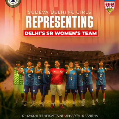 We are incredibly proud of our girls' team, who are representing the Delhi Senior Women's Team. We are committed to developing women's football in India and creating a clear pathway for our female athletes to play at the highest level. Mehnat rang la rahi hai.