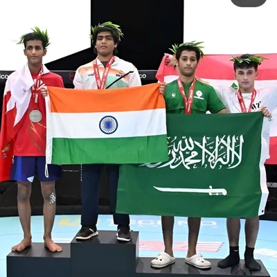 This is the moment one of my students, Ayan Akef Siddiqi, became the U18 Asian MMA Champion. We don't just compete locally; we prepare fighters to take on the world. This is proof of the world-class training we provide.
