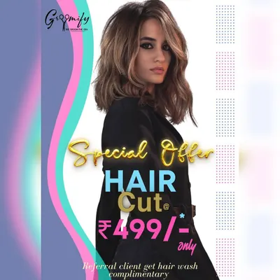 Take advantage of our special offer on haircuts! A professional cut at an unbeatable price. Refer a friend and get a complimentary hair wash.