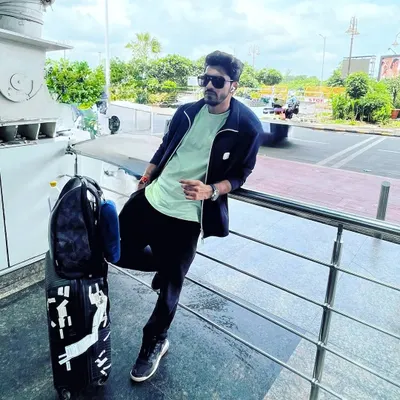 The DJ life: playing beats on stage and playing musical chairs with flights. A quick stop at the airport before heading to the next gig.
