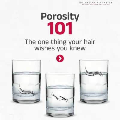 Do you know your hair's porosity? It's your hair's ability to absorb and retain moisture, and it's the secret to choosing the right products. This simple water test is one thing your hair wishes you knew.