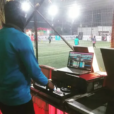 It's not every day you get to DJ for a cricket tournament. I provided the soundtrack for the matches, keeping the energy high for both the players and the crowd.