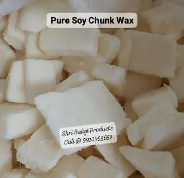 These are my pure soy wax chunks, an all-natural and eco-friendly choice for container candles. It provides a clean, long-lasting burn and holds fragrance beautifully.