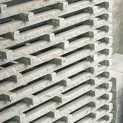 A symphony in stone. This granite jaali, or screen, was designed for our Tiruppur house. The interplay of solid and void, light and shadow, creates a texture that is both modern and deeply connected to Indian craft traditions.