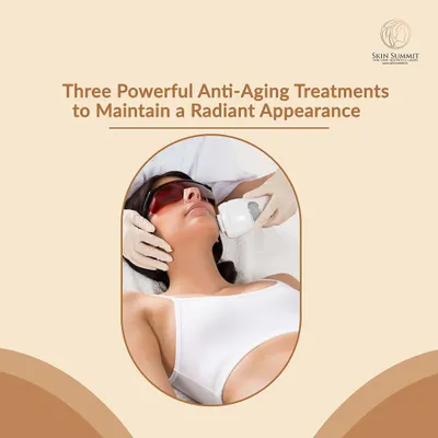 Maintaining a radiant appearance involves a combination of powerful anti-aging treatments. At my clinic, I combine injectables with other modalities like the laser treatment shown here to create a holistic plan that addresses skin tone, texture, and volume.