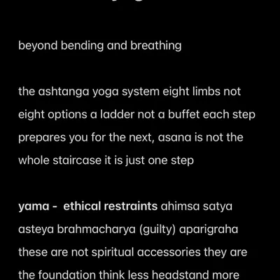 The foundation of the eightfold path begins with the Yamas, or ethical restraints. These principles, including non-harming (ahimsa) and truthfulness (satya), are not optional accessories; they are the essential groundwork for any real spiritual practice.