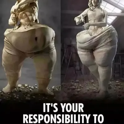 It's your responsibility to shape your own life. This image represents the transformation that is possible with dedication.