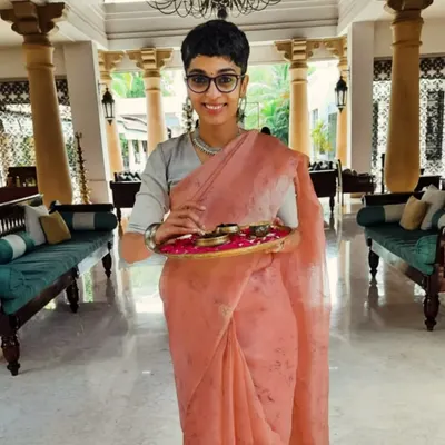 The spirit of my "Bring Your Own Diya" party. It’s not about grand celebrations but about creating a warm, welcoming space for those who are away from family during festivals. We come together to share food, light diyas, and create our own festive family.