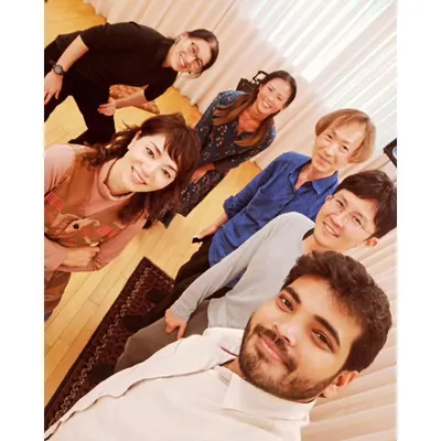 A happy moment with my wonderful students from a workshop in Japan. It is beautiful to see the love for tabla cross cultural and geographical boundaries. I offer online classes for students anywhere in the world.