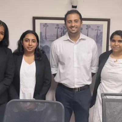 A productive meeting with our August 2025 interns. We prioritize direct interaction to ensure our interns receive comprehensive guidance on real-world case files and legal research.