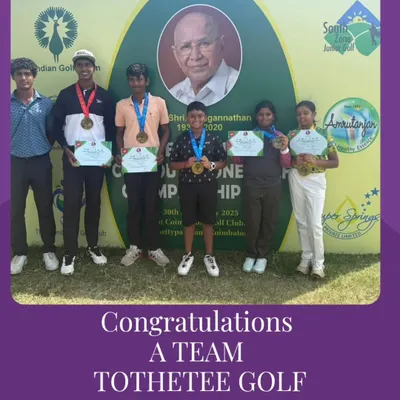 A proud moment for the To The Tee Golf Academy team. Our students showcased exceptional talent and teamwork, securing multiple wins at the IGU South Zone Championship.