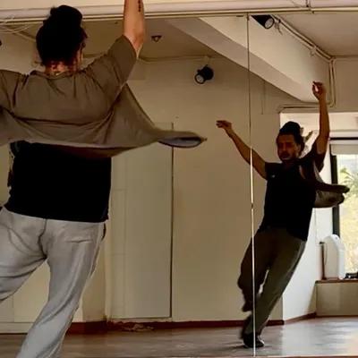 Dance is a freedom of expression and a roaring emotion. Here I am in the studio, a space where I can explore, create, and lose myself in the movement.