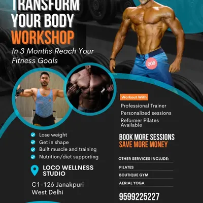 Ready for a big change? My 3-month transformation workshop is designed to help you reach your fitness goals through personalized sessions, reformer Pilates, and nutrition support.